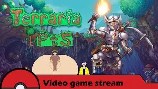 More base building in Terraria and playing with new friend