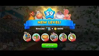 Township Game - Level up 58 to 59 | Gameplay  #township