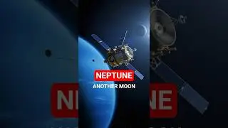 🤫 The Moon That VOYAGER Couldn't See! #spacediscovery  #hubble  #neptune