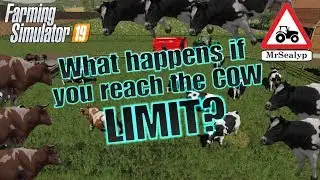 Farming Simulator 19, PS4. What happens when you reach the COW LIMIT? Assistance!