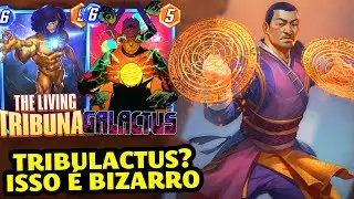 SÓ TEM ATOR PAGO NO INFINITO 😆 DECK MALUCO TRIBULACTUS [Tribunal Galactus] |Marvel Snap|