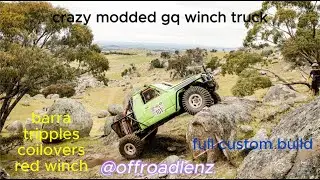 crazy modded winch truck