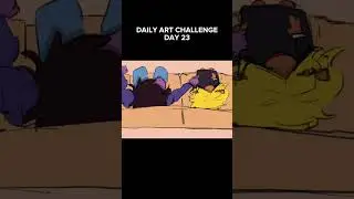 DAILY ART CHALLENGE: Day 23 (Choopy Suselle animation) #deltarune