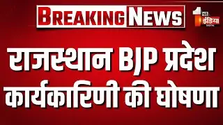 Breaking News: भाजपा प्रदेश कार्यकारिणी की घोषणा |Rajasthan BJP | CM Bhajanlal Sharma |Madan Rathore