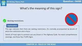 Decoding Road Signs: Understanding Their Meaning | UK Driving Theory Test
