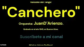 Karaoke del Tango:  