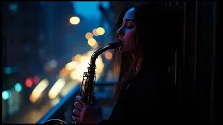 Metropolis After Dark 🌃 Slow Smooth Saxophone Moods