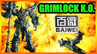 Grimlock K.O. &iexcl;&iexcl;&iexcl;La mejor figura Transformer de Baiwei!!! 😈