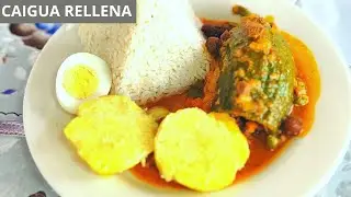 CAIGUA RELLENA/COMIDA PERUANA/COCINA AGUSTO