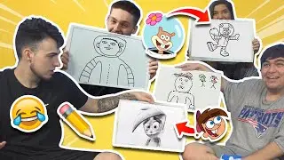 Dare House Draws Cartoon Characters (From Memory...)
