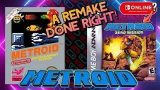 Let's Compare: Metroid NES- Metroid: Zero Mission GBA