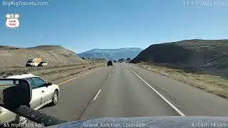 BigRigTravels LIVE | Grand Junction to De Beque, CO (11/17/22 10:19 AM)