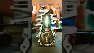 Engine working function || Bike Engine Repair ||#automobile #bike #bikelover #engineering #tech