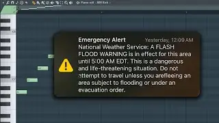 Emergency alert sound design tutorial