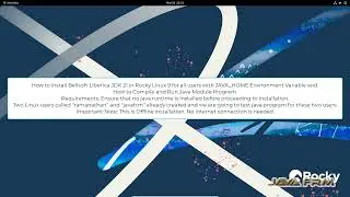 Liberica JDK 21 installation on Rocky Linux 9 | How to install Java 21 on Linux with JAVA_HOME