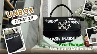 Off-White Jitney Bag 2.8 &ldquo;Cash Inside&rdquo; Unboxing | Vestiaire Collective