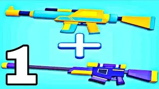 Merge Master : Weapon Evolution - Walkthrough Part 1 Levels 1-11 New Game - Android ios Gameplay