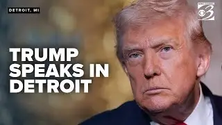 'Growth is exploding': Trump touts economic gains in Detroit