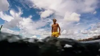 Extreme cliff jumping in L&auml;jet!!!