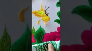 how to make woolen butterfly#butterfly #youtubeshorts #woolenwork