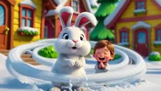 Frosty the Snow Bunny | Fun Winter Song for Kids | Holiday Sing Along