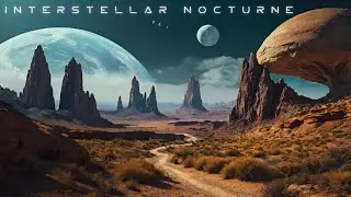 Interstellar Nocturne Sci Fi Work Music: Sonic Chronicles Cyber Punk for High Productivity