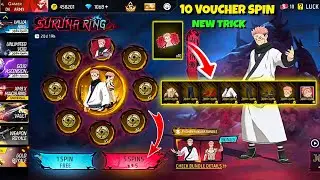 New Sukuna Ring Event 10 Voucher Spin Trick 🤯 | Free Fire New Event | Ff New Event 