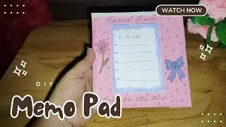 DIY Memo Pad | Easy Notepad Making at Home!