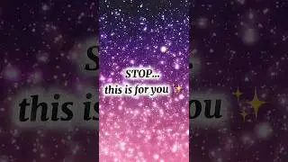 STOP&hellip; This Message Is For You ✨ #asmr #universalenergy #affirmations #asmrvideos