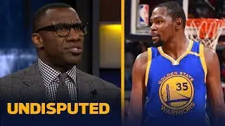 'KD doesn't get it': Shannon Sharpe strongly disagrees how KD handles the media | NBA | UNDISPUTED