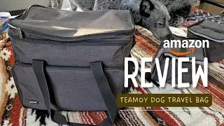 Teamoy Dog Travel Bag Review | Best Dog Travel Bag for Trips, Road Travel & Flights | AMAZON REVIEW
