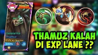 TUTORIAL ON USING THAMUZ WHEN LOSEING LANE‼️ TOP GLOBAL THAMUZ GAMEPLAY - Mobile Legends