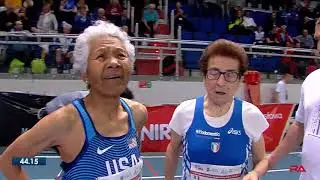 World Record Masters W85 200m Indoor at Torun 2019