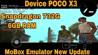 MoBox Emulator New Update Wow 64 Android - GTA San Andreas POCO X3 6GB RAM Best Setting Game Play
