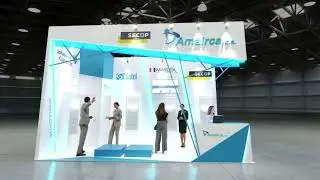 DISE&Ntilde;O 3D PARA STAND- EVENTOS- EXPOSICIONES