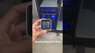 Mining room temps, heat can&rsquo;t get in here!