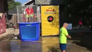 Dunk Tank With Party Inflators