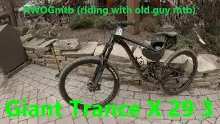 2021 Giant Trance X 29 3 Review, First Ride, RWOGmtb (riding with old guy mtb) at Snowshoe Bike Park