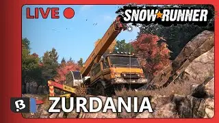 Live 🔴 | Dlouh&aacute; je cesta ke kl&aacute;&scaron;těru | Snowrunner #87 - Zurdania