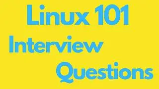 Linux 101 Questions