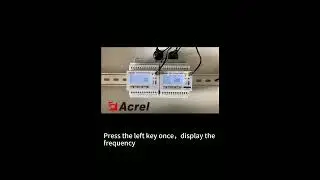 One of the power IoT instruments ADW300 series display interface one