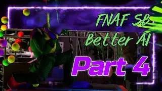 (FNaF/ Security Breach/ Better AI) Teaching Monty Not To Mess With ME!
