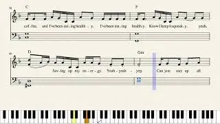 🧮 Ariana Grande 34+35 Piano Sheet Music