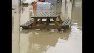 Llanfair TH .. a village in flood