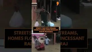 Prayagraj Flood Horror: Homes Submerged in Karela Bagh | Viral Videos Spark Outrage | News9