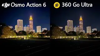 DJI Osmo Action 6 против Insta360 Go Ultra | Сравнение тестов камер