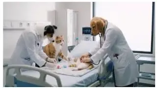 This Moment Shocked Everyone 🥺☹️&ldquo;Doctors With Paws 🐾 | A Cat&rsquo;s Life-Saving Moment&rdquo;🐕😿 #viralvideo  