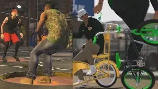NBA 2K19 The Neighborhood Park Trailer! Trampolines, Rec Center!
