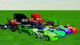 Colorful Emergency Fleet Transport &ndash; Mission to the New Garage