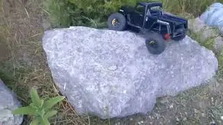 New JConcepts CREEP Body on TRX4 Sport Solo Run